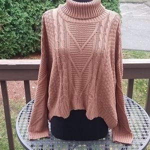 NEW SHEIN cable knit sweater